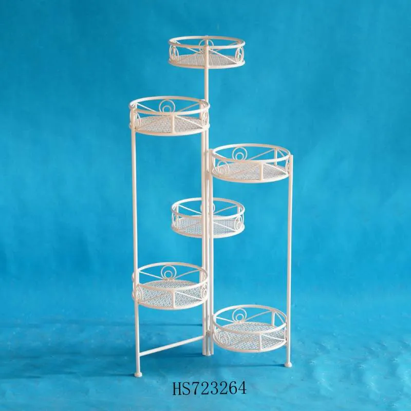 Tall Metal Flower Pot Tall Metal Flower Pot